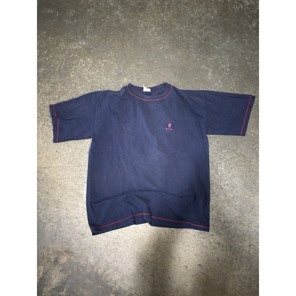 Men's Vintage 90s Single Stitch Made In USA Riddell T Shirt Size XL